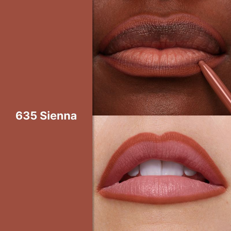 slide 3 of 7, Revlon ColorStay Lip Liner with Built in Sharpener - Sienna - 0.01oz, 0.01 oz