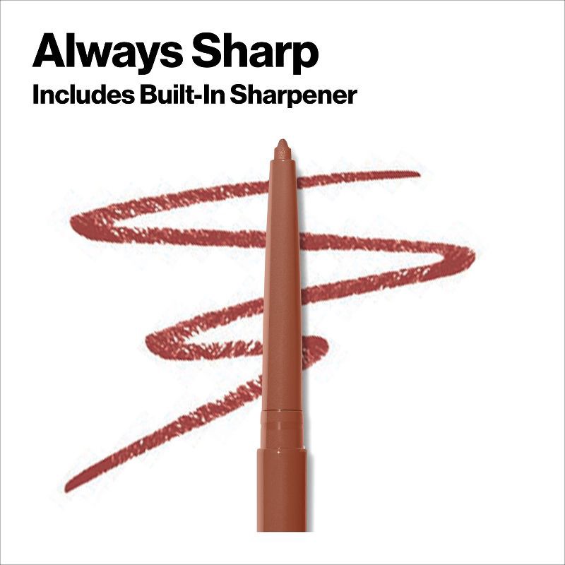 slide 5 of 7, Revlon ColorStay Lip Liner with Built in Sharpener - Sienna - 0.01oz, 0.01 oz