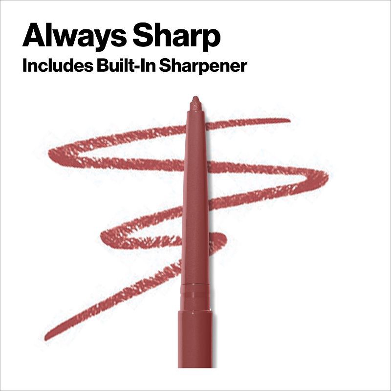 slide 5 of 7, Revlon ColorStay Lip Liner with Built in Sharpener - Mauve - 0.01oz, 0.01 oz