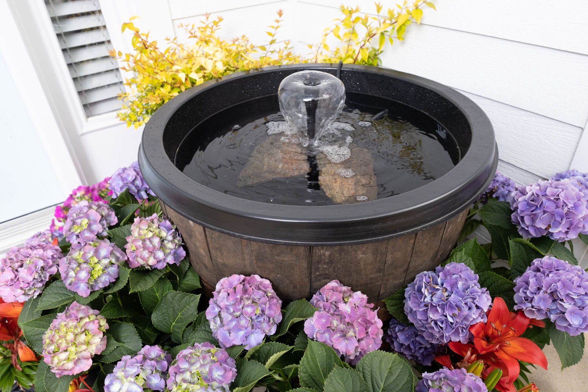 slide 3 of 6, Shape Products 2.16-ft L x 2.16-ft W Black HDPE Fish Pond Liner ( 9-Gallon ), 1 ct