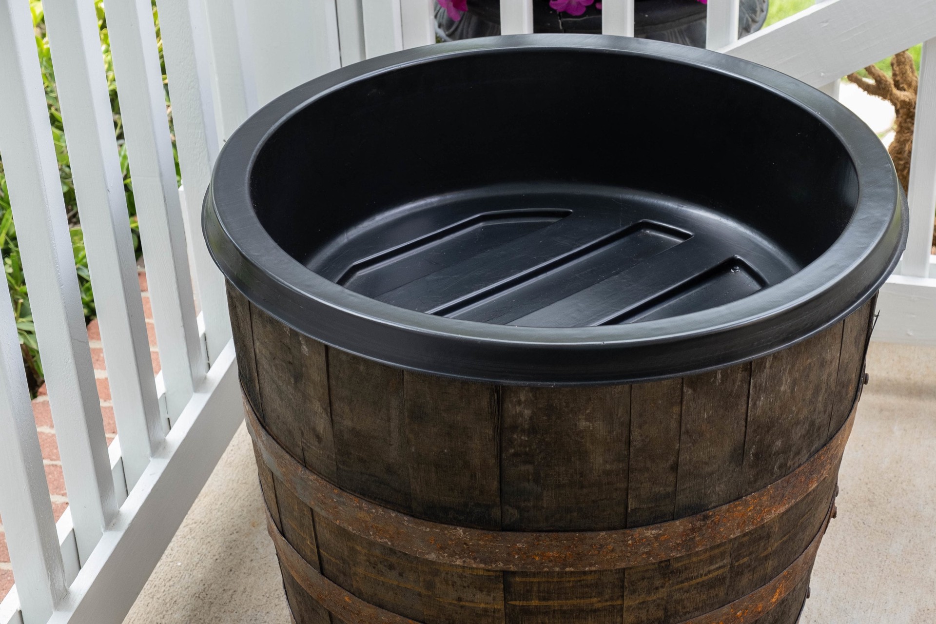 slide 6 of 6, Shape Products 2.16-ft L x 2.16-ft W Black HDPE Fish Pond Liner ( 9-Gallon ), 1 ct