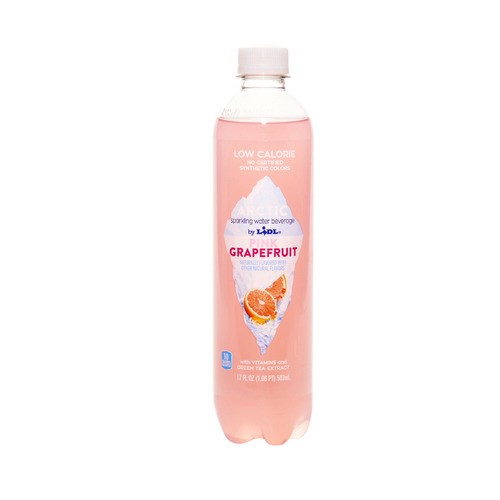 slide 1 of 1, Arctic sparkling water, pink grapefruit, 17 fl oz