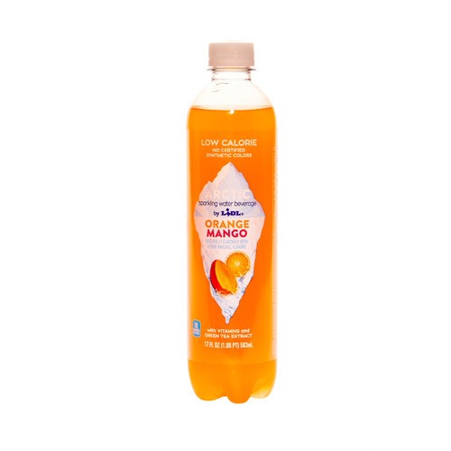 slide 1 of 1, Arctic sparkling water, orange mango, 17 fl oz