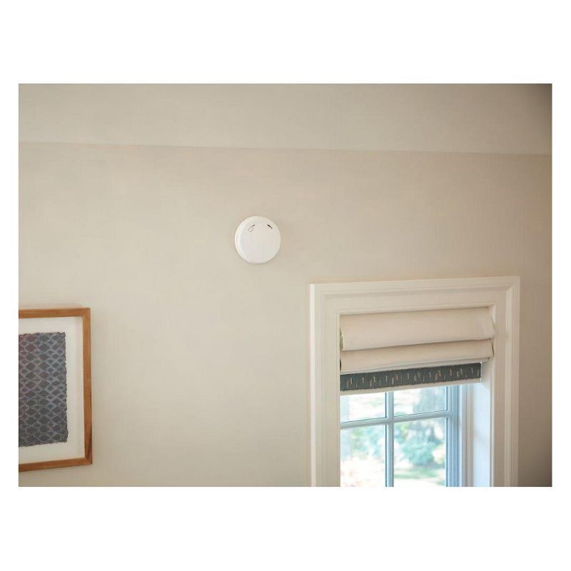 slide 5 of 6, First Alert PR700 Battery Powered Slim Smoke Detector with Photoelectic Sensor, 1 ct