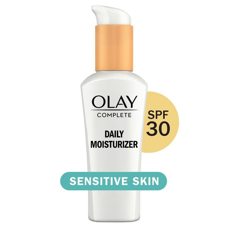 slide 3 of 7, Olay Complete Lotion Moisturizer - Sensitive Skin - SPF 30 - 2.5 fl oz, 0 x 2.5 fl oz