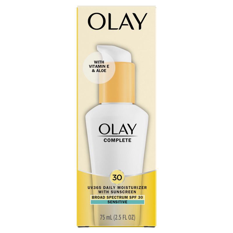 slide 1 of 7, Olay Complete Lotion Moisturizer - Sensitive Skin - SPF 30 - 2.5 fl oz, 0 x 2.5 fl oz