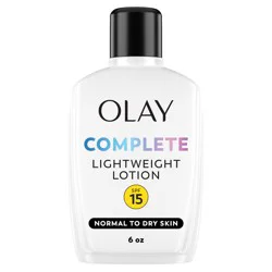 Olay Complete Lotion Moisturizer with Sunscreen - SPF 15 - 6 fl oz