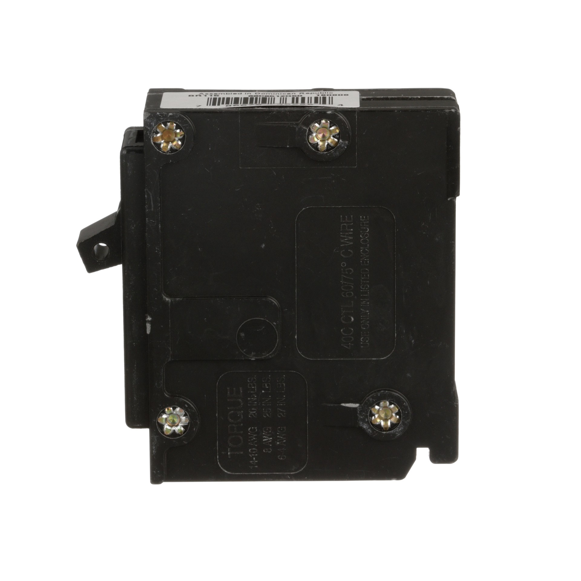 slide 4 of 6, Eaton Type BR 15-amp 1 -Pole Standard trip Circuit Breaker, 1 ct