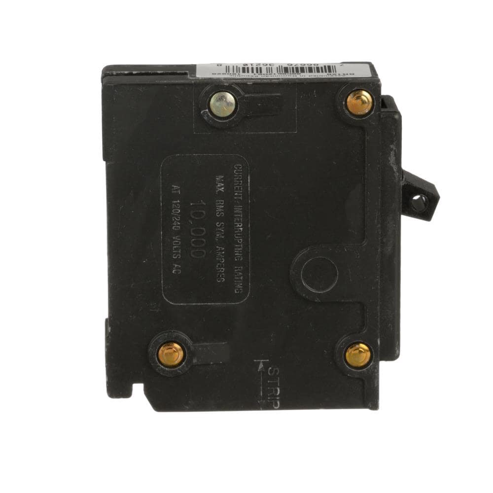 slide 5 of 6, Eaton Type BR 20-amp 1 -Pole Standard trip Circuit Breaker, 1 ct