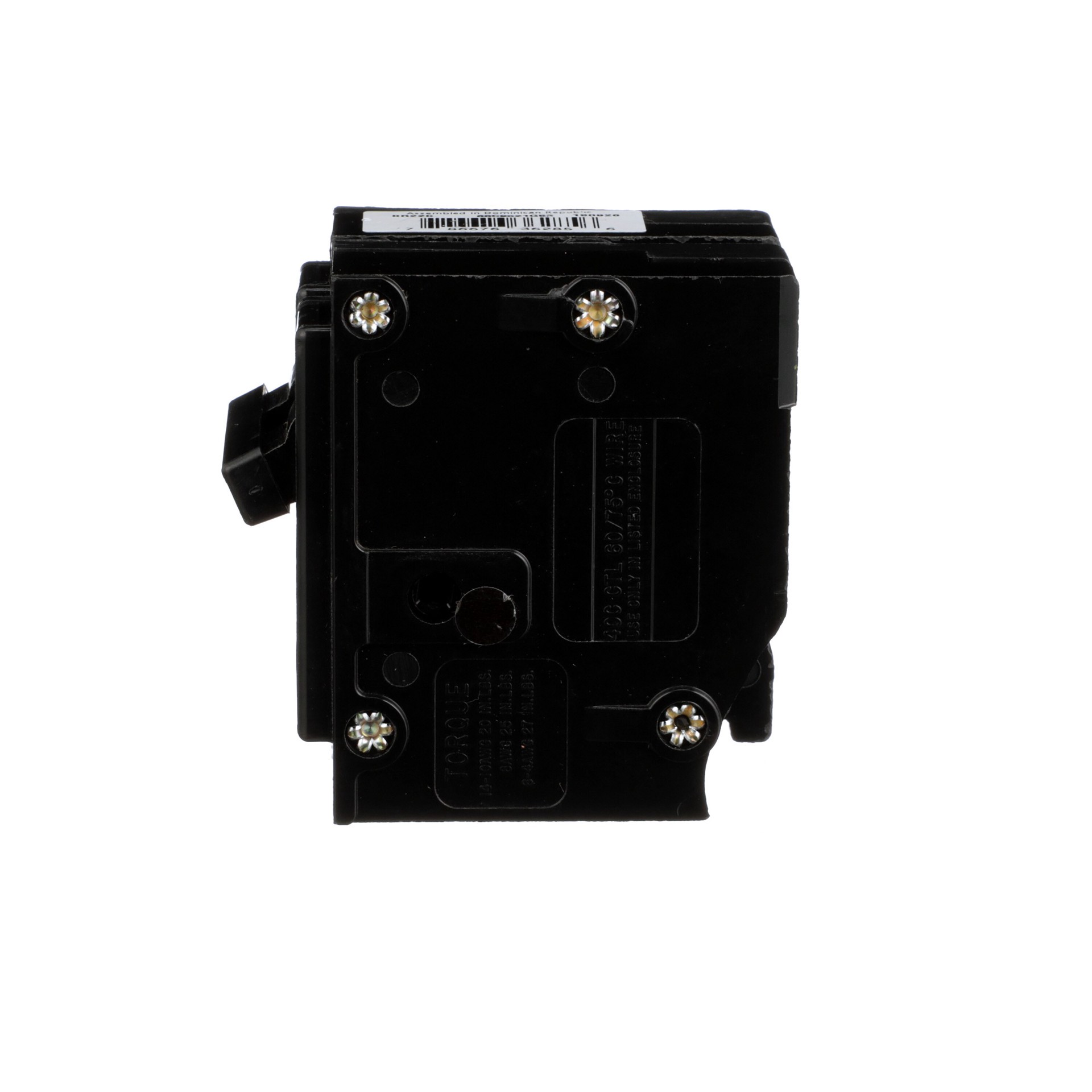 slide 4 of 6, Eaton Type BR 20-amp 2 -Pole Standard trip Circuit Breaker, 1 ct