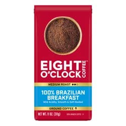 Eight O'Clock Coffee Brazilian Breakfast Coffee - 11 oz