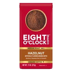 EIGHT O CLOCK COFFEE Eight O'clock Coffee Medium Roast Ground Hazelnut Coffee 11 Oz
