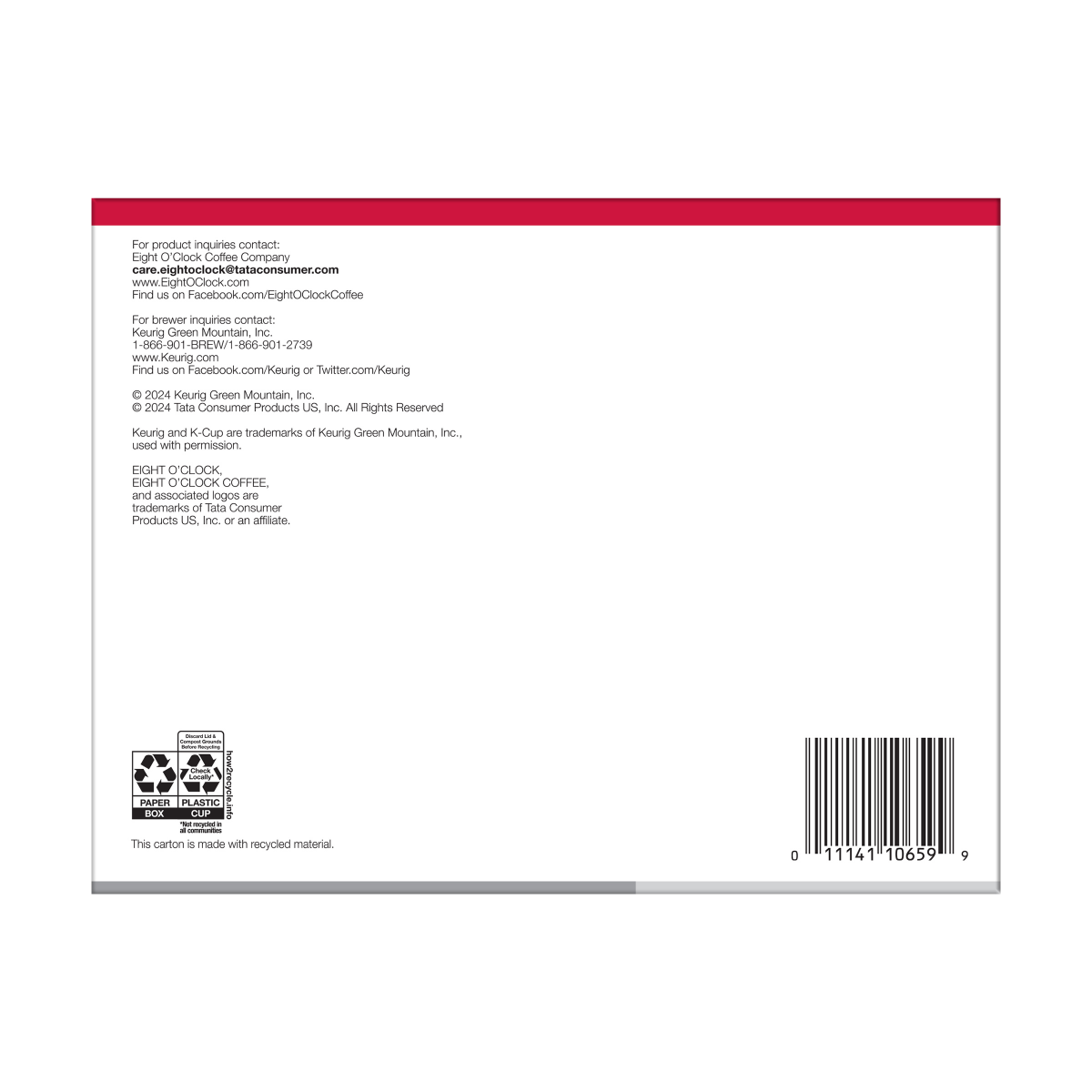 slide 2 of 7, Eight O'Clock Coffee Medium Roast 100% Colombian Peaks Coffee Value Pack K-Cup Pods - 48 ct, 48 ct