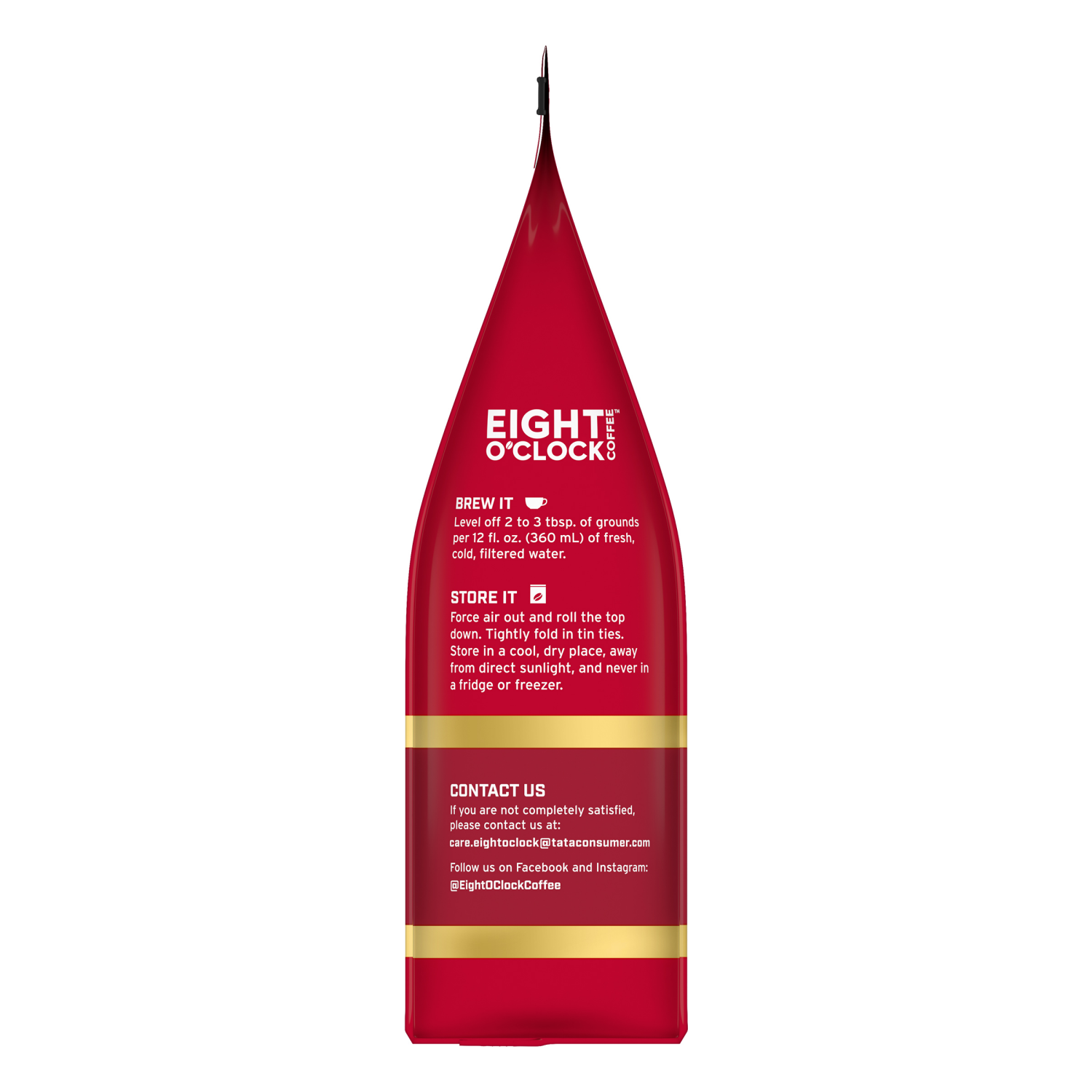 slide 5 of 6, EIGHT O CLOCK COFFEE Eight O'clock Coffee Medium Roast Ground The Original Coffee 12 Oz, 12 oz