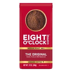 EIGHT O CLOCK COFFEE Eight O'clock Coffee Medium Roast Ground The Original Coffee 12 Oz