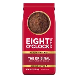 EIGHT O CLOCK COFFEE Eight O'clock Coffee Medium Roast Ground The Original Coffee 32 Oz