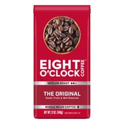 Eight O'Clock Original Whole Bean Coffee 11 oz