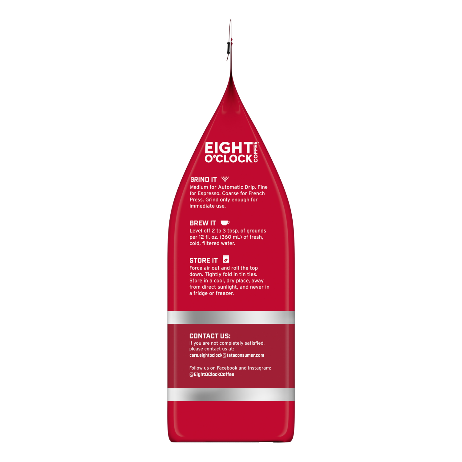 slide 5 of 6, EIGHT O CLOCK COFFEE Eight O'clock Coffee Medium Roast Whole Bean The Original Coffee 32 Oz, 32 oz