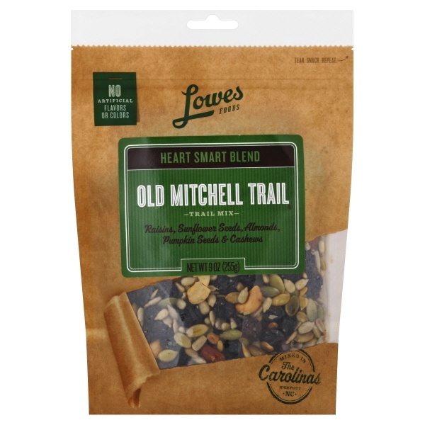 slide 1 of 1, Lowes Foods Old Mitch Trail Mix, 9 oz