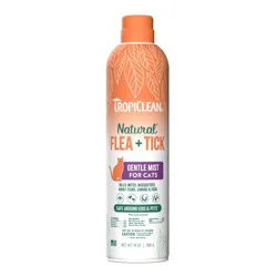 TropiClean Natural* Flea + Tick Cat + Home Easy Mist Spray, 14oz