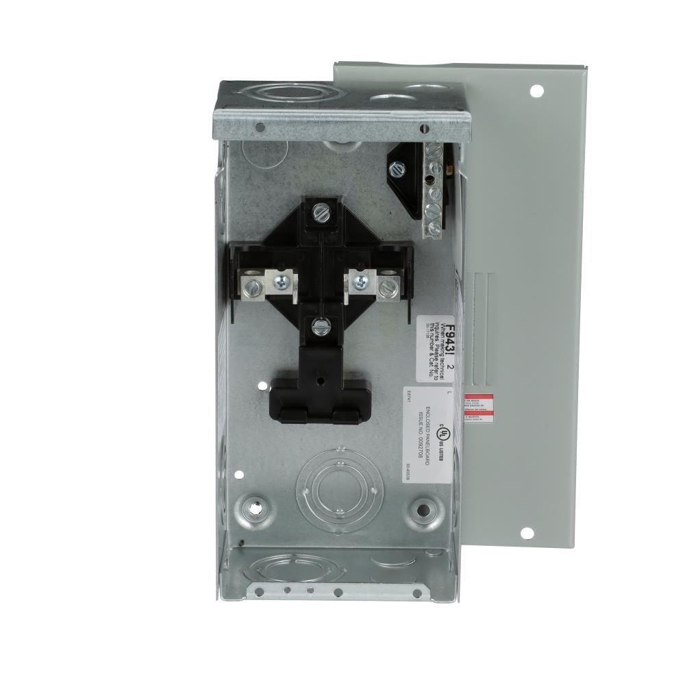 slide 1 of 6, Eaton Type BR 70 -Amp 2 -Spaces 4 -Circuit Indoor Main Lug Load Center, 1 ct