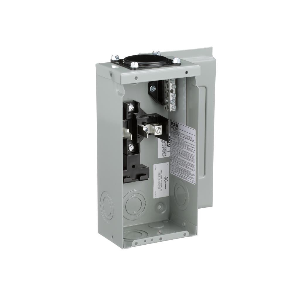 slide 6 of 6, Eaton Type BR 70 -Amp 2 -Spaces 4 -Circuit Outdoor Main Lug Load Center, 1 ct