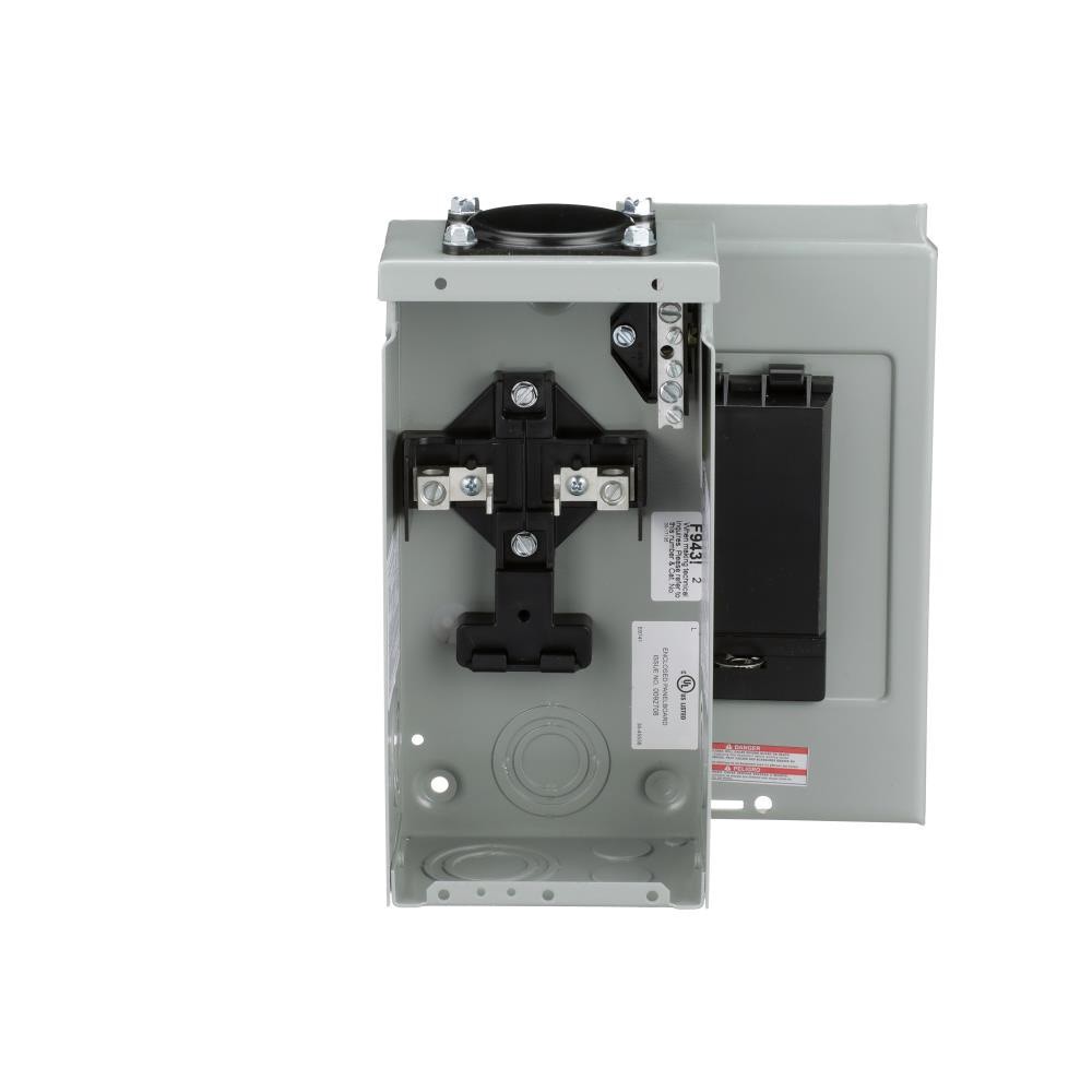 slide 1 of 6, Eaton Type BR 70 -Amp 2 -Spaces 4 -Circuit Outdoor Main Lug Load Center, 1 ct