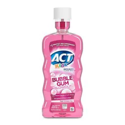 ACT Kids Bubblegum Anticavity Fluoride Mouthwash - 16.9 fl oz