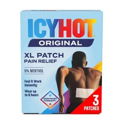 Icy Hot Medicated Patch Back - Extra Large - 3ct