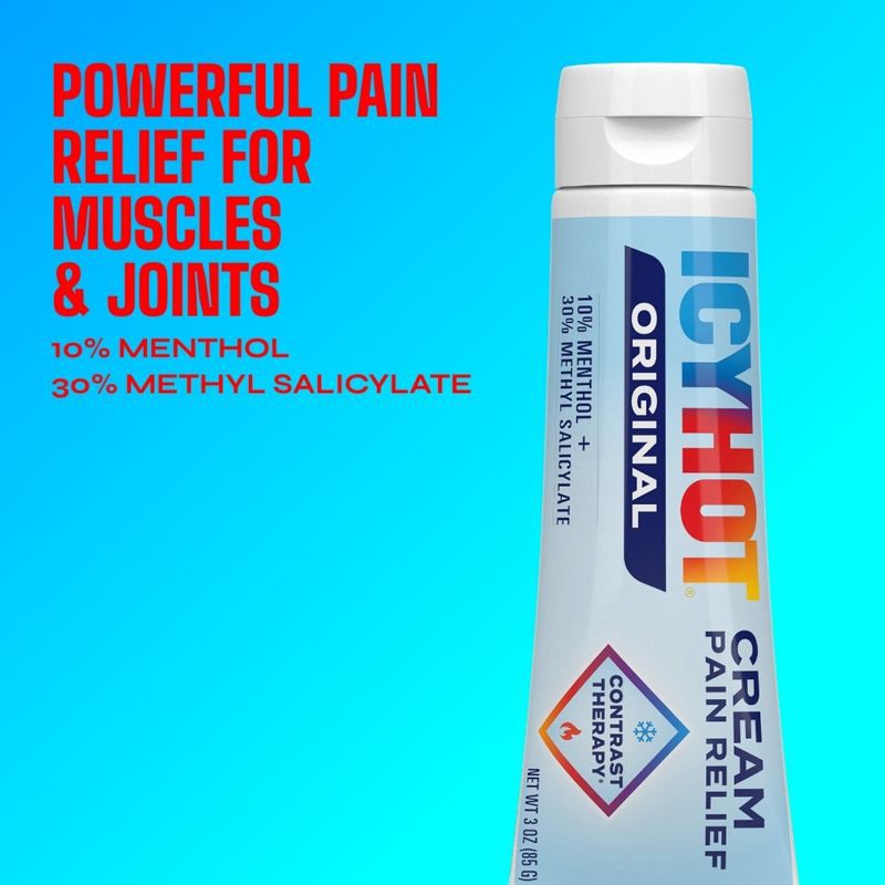 slide 5 of 9, Icy Hot Pain Relief Cream - 3oz, 3 oz