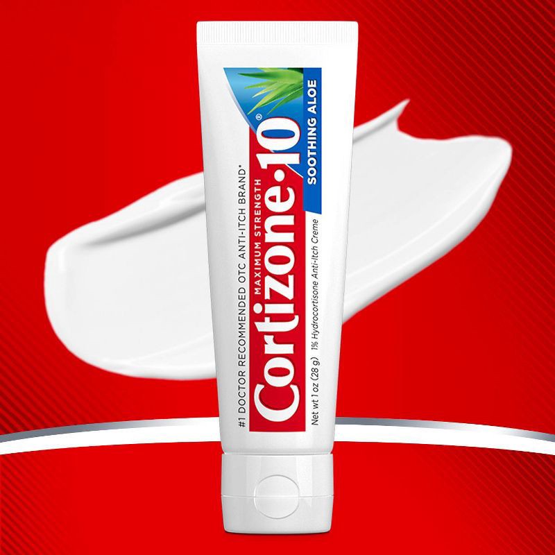 slide 2 of 6, Cortizone-10 Maximum Strength Hydrocortisone Aloe Itch Relief Cream - 1oz, 1 oz