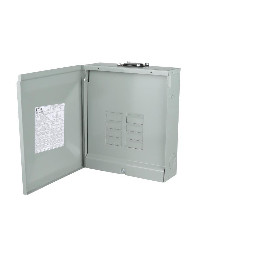 slide 2 of 6, Eaton Type BR 125 -Amp 8 -Spaces 16 -Circuit Outdoor Main Lug Load Center, 1 ct