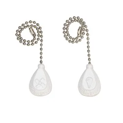 Harbor Breeze 2 -Pack 6-in White Pull chain