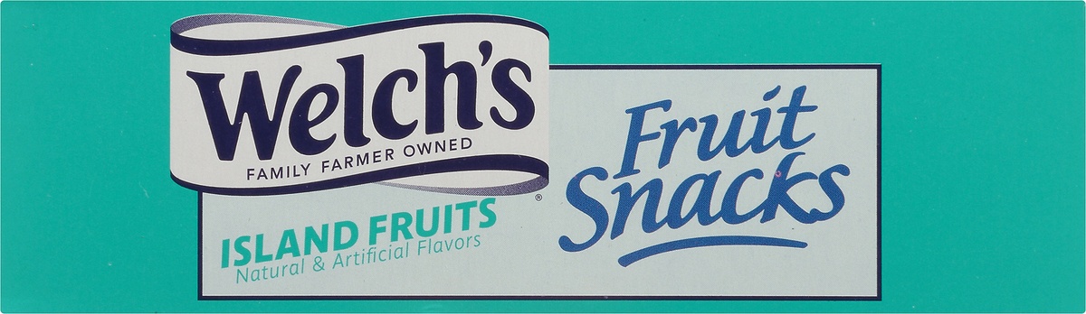 slide 6 of 14, Welch's Fruit Snacks, Island Fruits, 0.9 Ounces, 10 Pouches, 9 oz