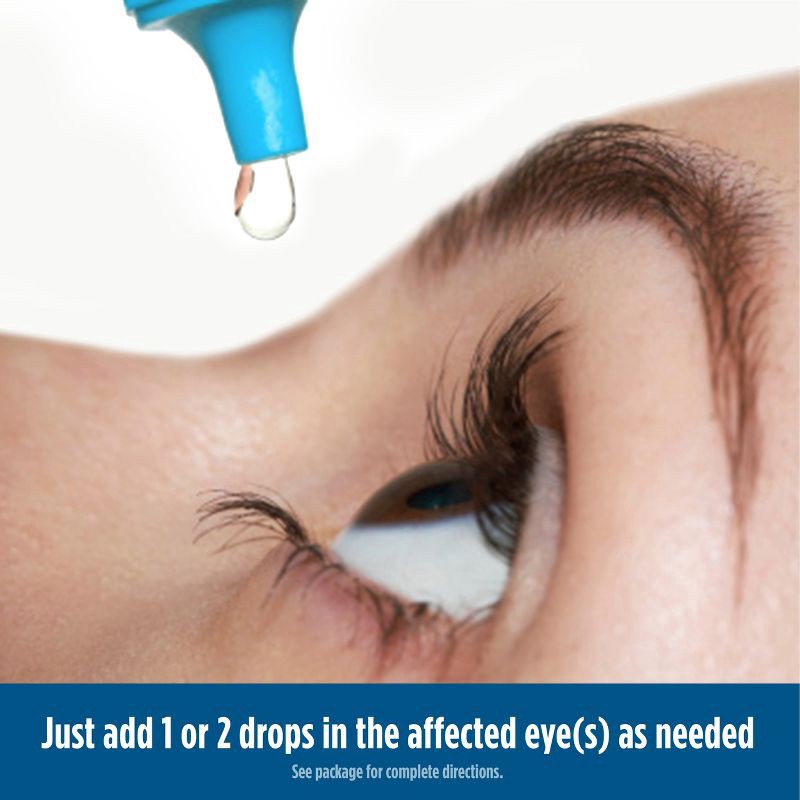 slide 7 of 11, Blink Gel Tears Lubricating Dry Eye Drops - 0.34 fl oz, 0.34 fl oz