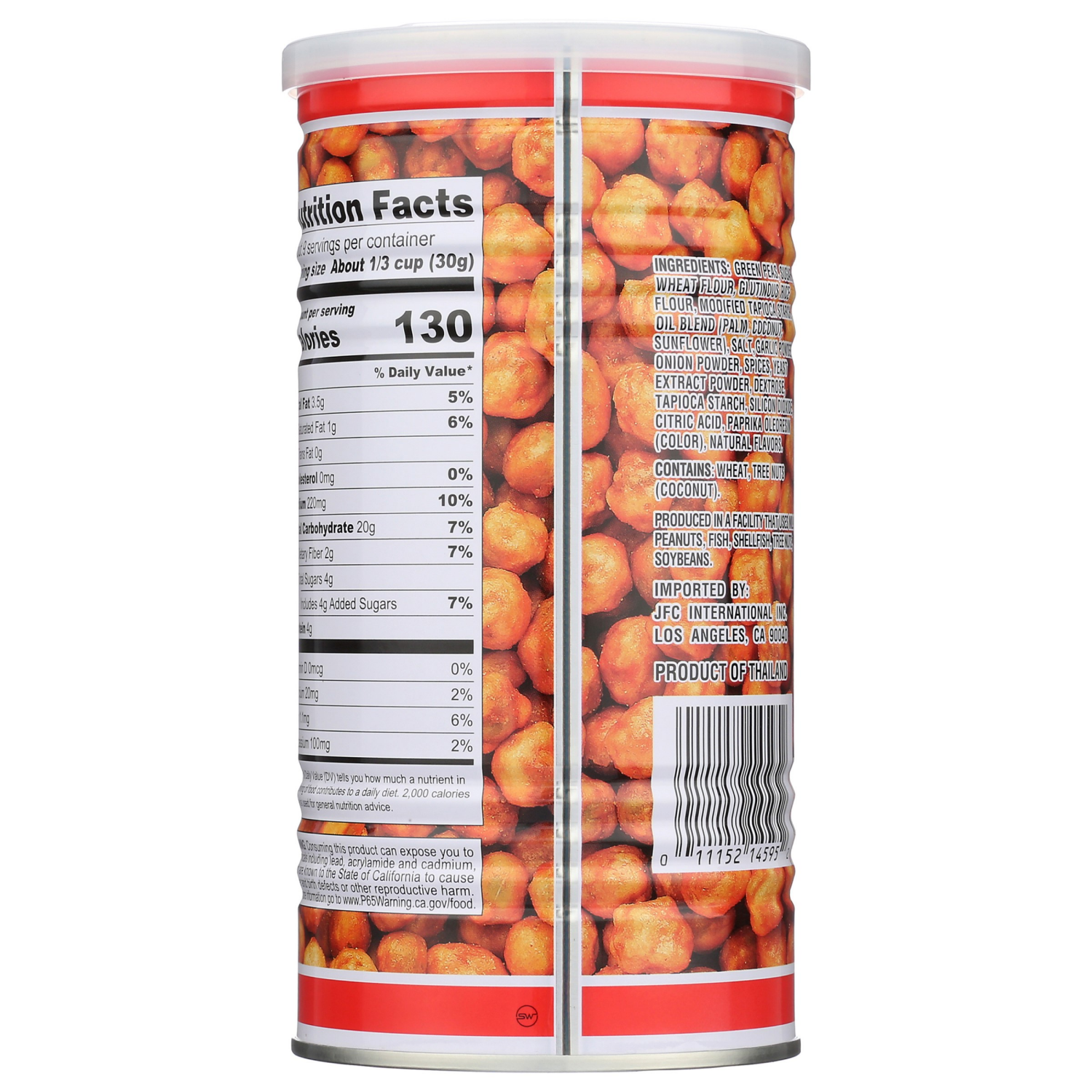 slide 2 of 3, Hapi Sriracha Peas - 9.9oz, 9.9 oz