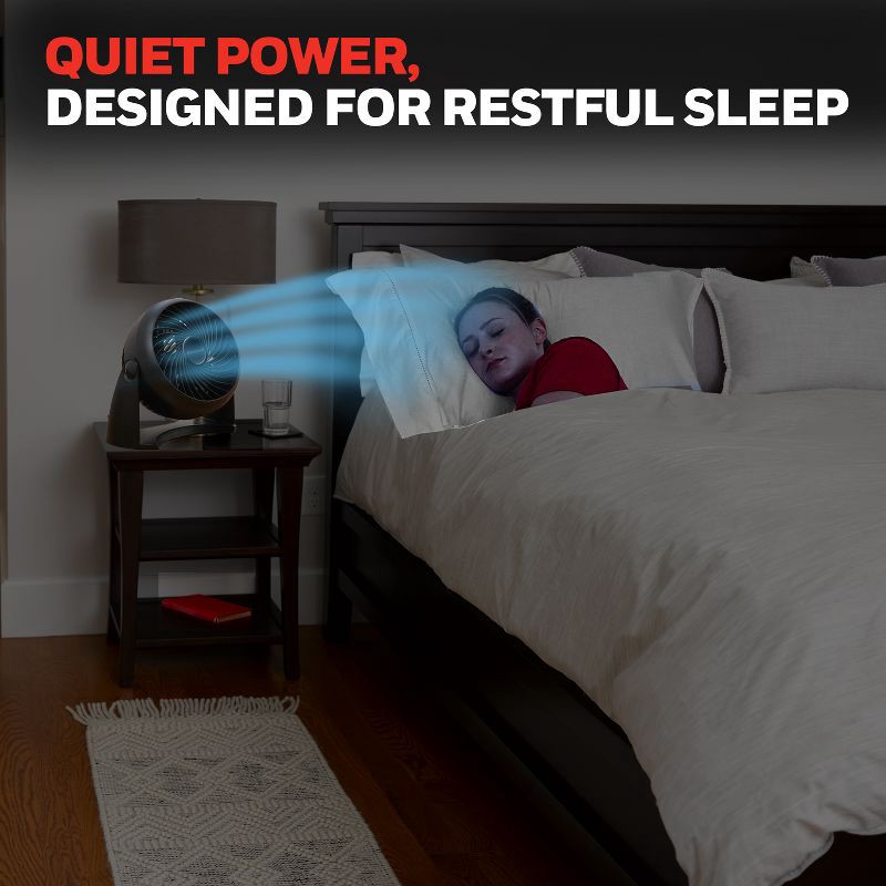 slide 9 of 13, Honeywell TurboForce Table Air Circulator Fan Black HT900, 1 ct