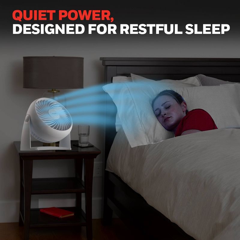 slide 8 of 10, Honeywell TurboForce Table Air Circulator Fan White HT904, 1 ct