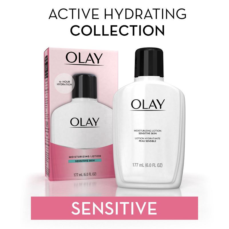 slide 4 of 6, Olay Classic Moisturizing Lotion Sensitive Skin - 6oz, 6 oz