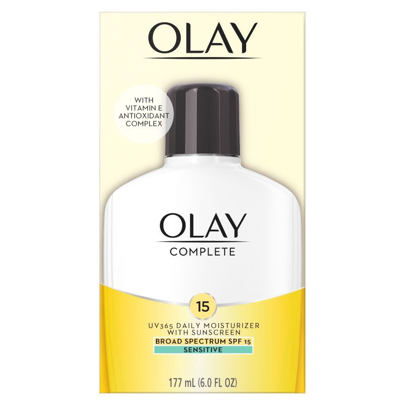 slide 2 of 7, Olay Complete Lotion Moisturizer Sensitive Skin - SPF 15 - 6 fl oz, 5 ct; 6 fl oz