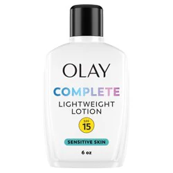 Olay Complete Face Lotion Moisturizer with Sunscreen Sensitive Skin - SPF 15 - 6 fl oz