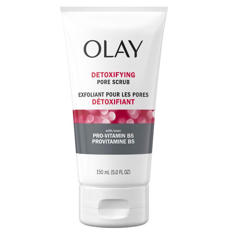 slide 2 of 9, Olay Regenerist Detoxifying Pore Scrub Face Wash - Scented - 5.0 fl oz, 5 fl oz