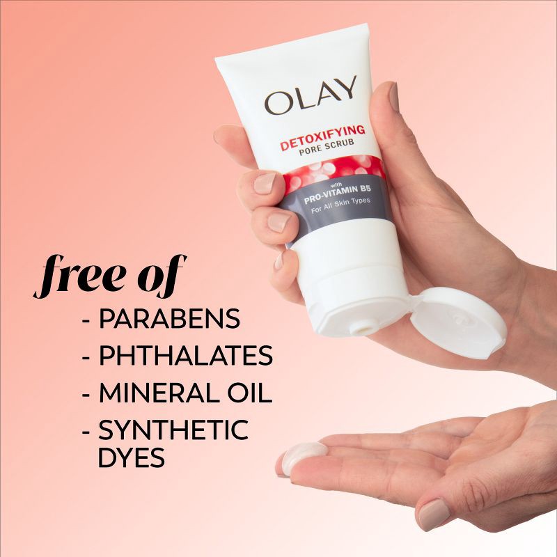 slide 7 of 9, Olay Regenerist Detoxifying Pore Scrub Face Wash - Scented - 5.0 fl oz, 5 fl oz