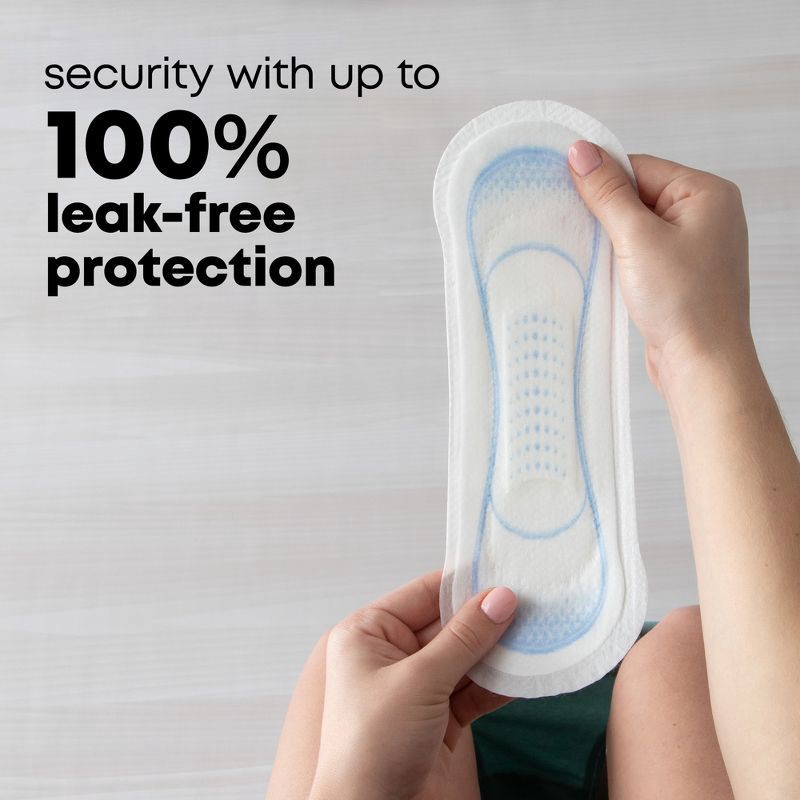 slide 5 of 13, U by Kotex Clean & Secure Heavy Ultra-Thin Feminine Fragrance Free Pads - Unscented - 56ct, 56 ct