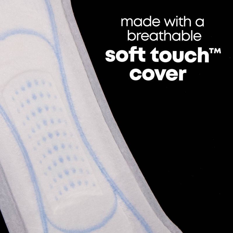 slide 5 of 11, U by Kotex Clean & Secure Heavy Ultra-Thin Feminine Fragrance Free Pads - Unscented - 56ct, 56 ct