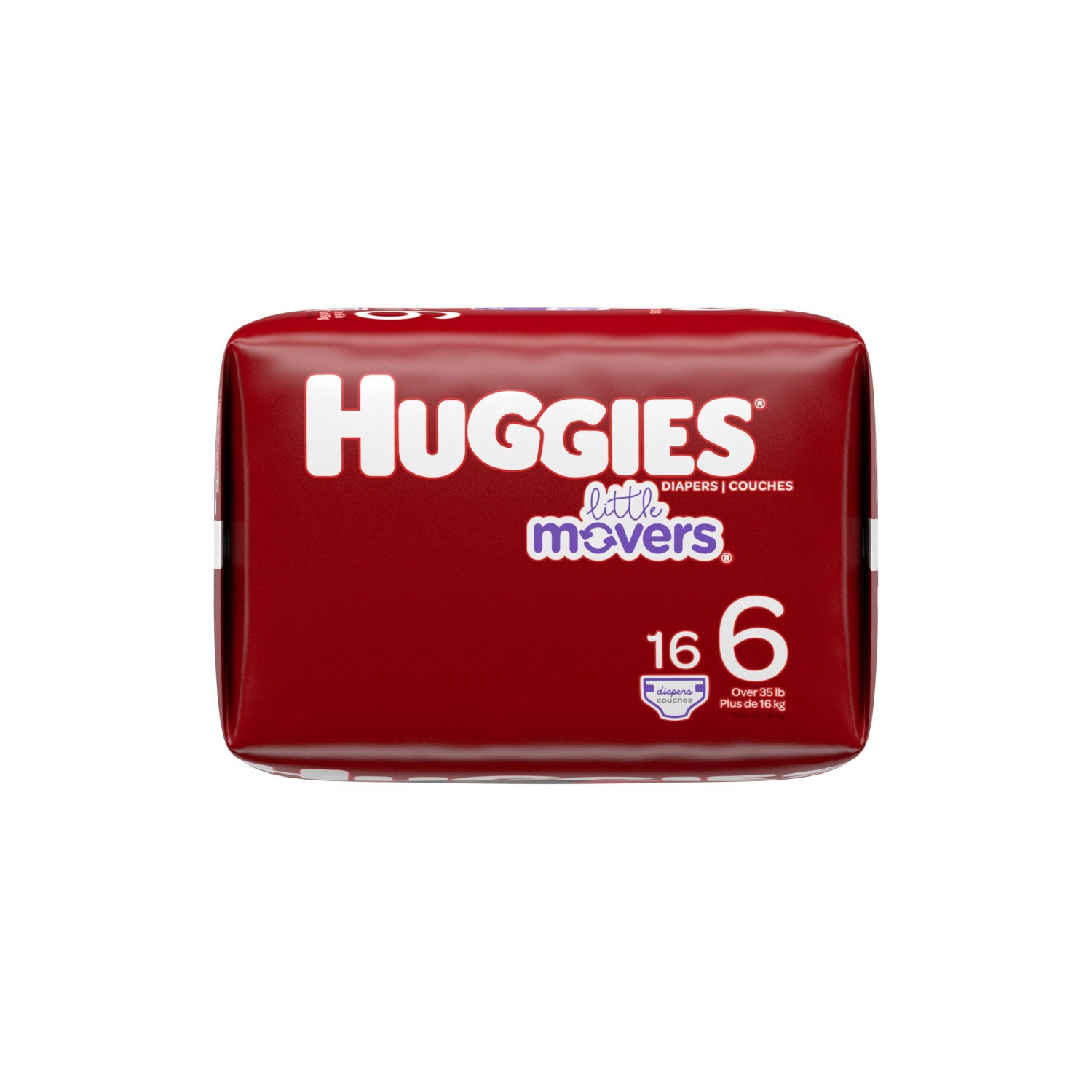 slide 15 of 16, Huggies Little Movers Baby Disposable Diapers - Size 6 - 16ct, 16 ct