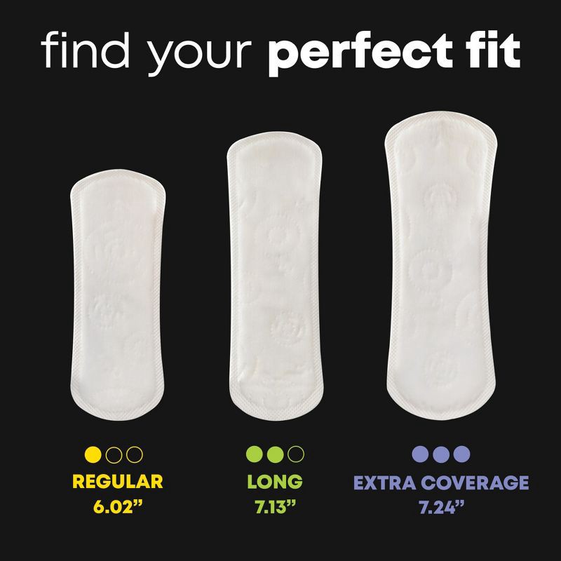 slide 4 of 11, U by Kotex Clean & Secure Fragrance Free Panty Liners - Light Absorbency - 129ct, 129 ct