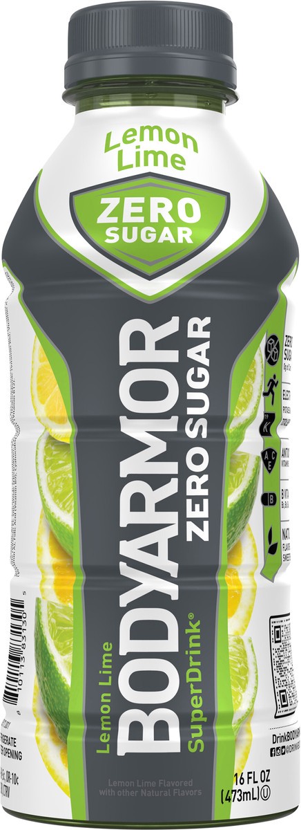 slide 13 of 14, BODYARMOR Zero Sugar Lemon Lime Bottle- 16 fl oz, 16 fl oz