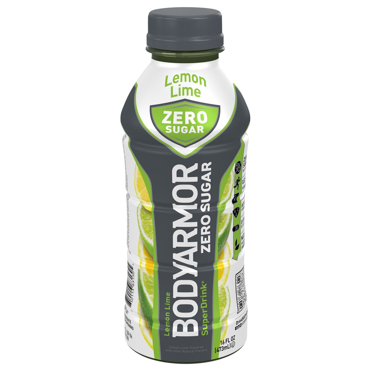 slide 6 of 14, BODYARMOR Zero Sugar Lemon Lime Bottle- 16 fl oz, 16 fl oz