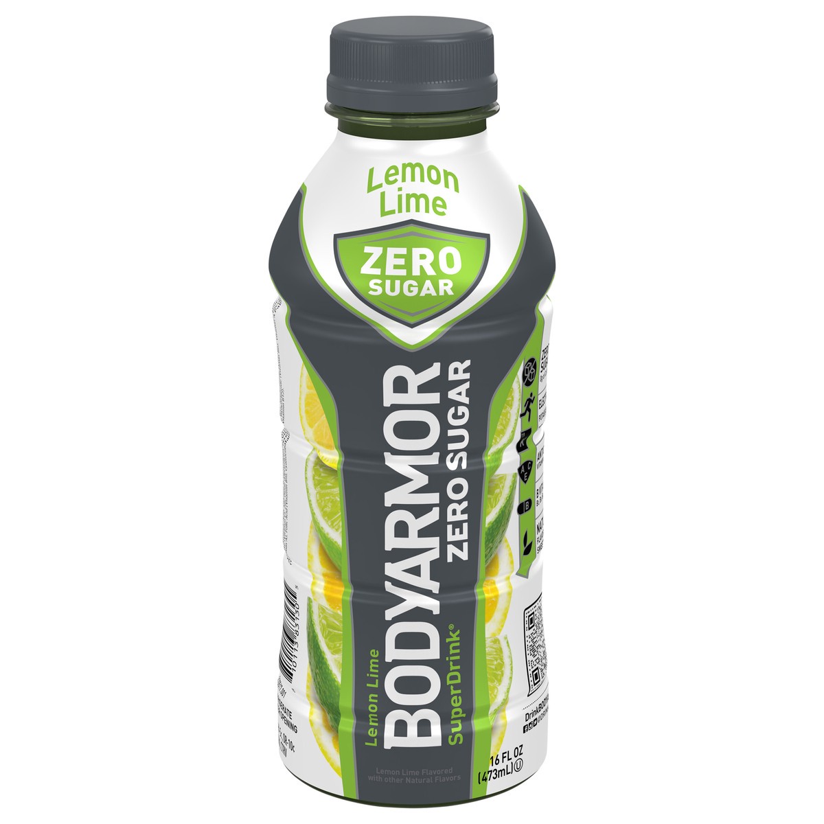 slide 1 of 14, BODYARMOR Zero Sugar Lemon Lime Bottle- 16 fl oz, 16 fl oz